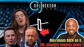 Elon Musk rightfully reinstates Alex Jones on X, and SNL stupidity doubles down on antisemitism