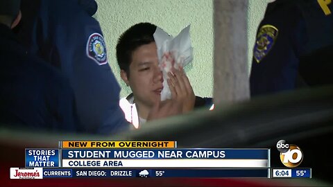 Student attacked, robbed near San Diego State campus