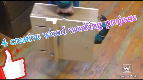 4 Creative Woodworking Projects for Your Drill and Grinding machine