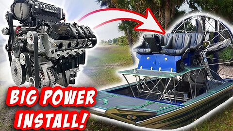 Magnuson 2650 Supercharged Mamant Airboat!