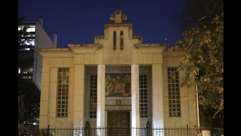 Greek Orthodox priest shot with sawed-off shotgun outside a church in Lyon, France