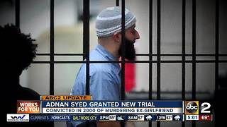 Appeals judges say Adnan Syed, subject of 'Serial' podcast, entitled to new trial