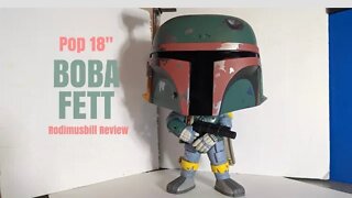 Funko Pop! Star Wars Boba Fett 18" Vinyl Figure - A GameStop Exclusive - Rodimusbill Review