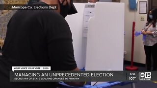 Managing an unprecedented election