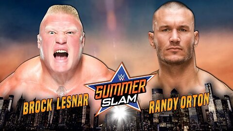 Brock Lesnar vs Randy orton-.🤼