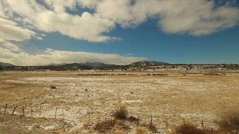 Amtrak California Zephyr in the Rockies