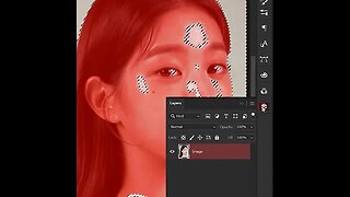 Adobe Photoshop Tutorial Perspective ( Fix Oily Skin in Photoshop ) #shorts