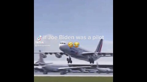 Joe Biden was spotted flying a jet!!