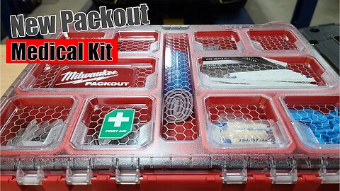 Milwaukee Tool 204 Piece Class B Type III PACKOUT First Aid Kit