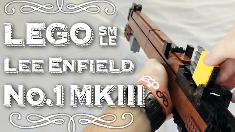 LEGO Lee-Enfield No.1 MKIII (SMLE) With Bayonet + Scope!