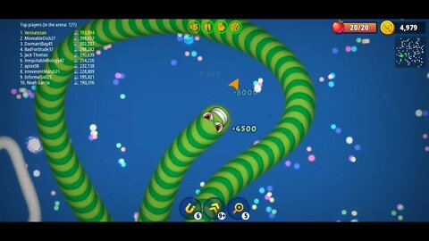 CASUAL AZUR GAMES Worms Zone .io - Hungry Snake 39