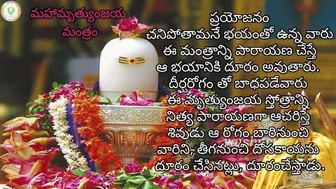 Maha Mruthunjaya Manthram-మహా మృత్యుంజయ మంత్రం-महा मृत्युंजय मंत्र