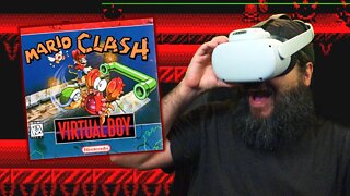 Virtual Boy on META QUEST 2!!! Mario Clash!