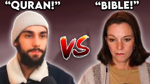 Christian Mom DEBATES Quran vs Bible w/ The3Muslims