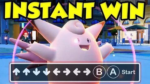CLEFABLE LEAD IS A FREE WIN CHEAT CODE! Competitive Pokemon Scarlet and Violet DLC Battles!