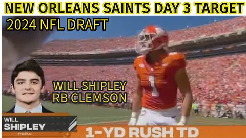 Will Shipley: Day 3 Target for New Orleans Saints 2024 NFL Draft