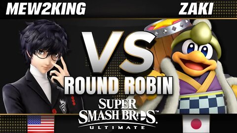 FOX | Mew2King (Joker/Puff) vs. Geki | Zaki (Dedede/Mewtwo) - Smash Ultimate MVG Round-Robin