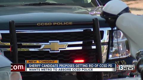 Sheriff candidate: Metro should replace school police