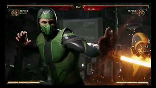 Mortal Kombat 1 2023 Reptile & Scorpion Kameo Fatal Blow