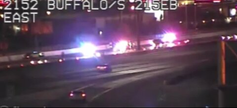 NHP on scene of a fatal crash on 215 beltway