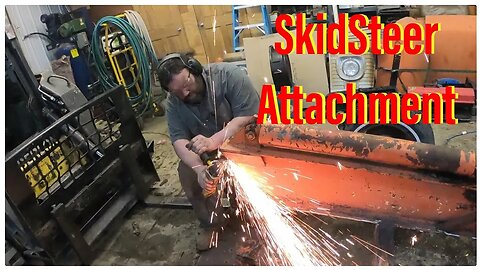 Skid Steer Wood Splitter Attachment Build