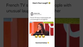 How is your Laugh | Funny Laughs French show #laugh #funnyviralvideo