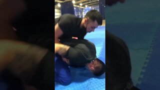 Boxer Tries Brazilian Jiu-Jitsu for the first time... #shorts