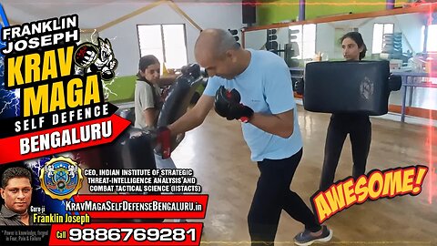 Franklin Joseph Krav Maga Self Defence A27 #KravMagaBengaluru #FranklinJoseph #KravMaga #SelfDefense