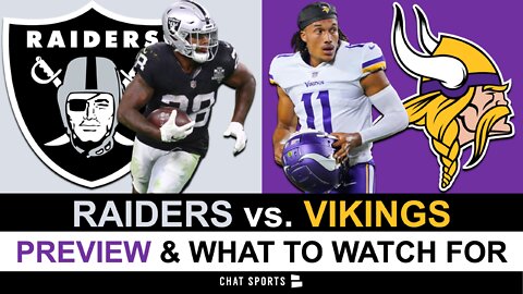 Raiders vs. Vikings Preseason Preview