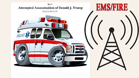 Butler PA EMS/Fire Radio Dispatch - Trump Assassination Attempt July 13 2024