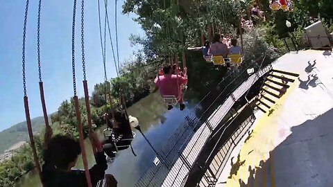 Exploring the Turn of the Century at Lagoon #amusementparkride #gopro #shorts