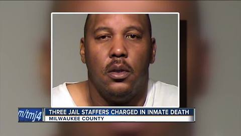 Three Milwaukee County jail staff members charged in dehydration death of inmate Terrill Thomas