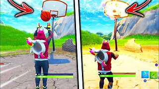"Score a Basket on Different Hoops" Locations! Fortnite Week 2 Challenges Basketball Hoop Locations!