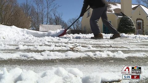 Weary snow-shoveling KC residents ready for end to winter
