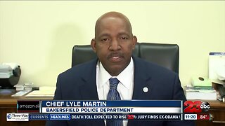 Bakersfield Police Chief Lyle Martin comments on arrest of Assistant Chief of Police