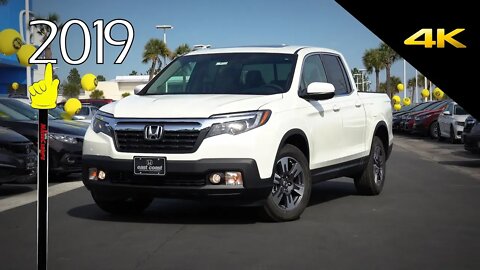 2019 Honda Ridgeline RTL-T - Detailed Look in 4K