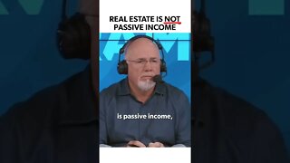 Real Estate is NOT Passive Income!