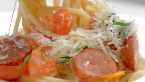 One-Pan Sausage and Pasta