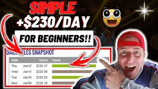 SIMPLE $230/DAY Method | How To Make Money With Affiliate Marketing In 2023 For Beginners