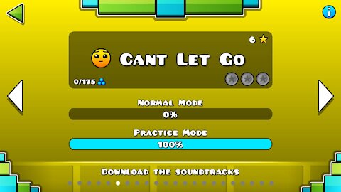 Geometry Dash Level 06 Can't Let Go Attempt 1