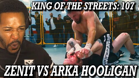 ZENIT HOOLIGAN VS ARKA HOOLIGAN | KAST8 VS OAK | KING OF THE STREETS 107 | REACTION!!!