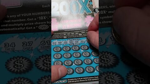 Auto WIN on Christmas Lottery Ticket Scratch Off!