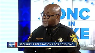 Sheriff Earnell Lucas talks security preparations for the DNC