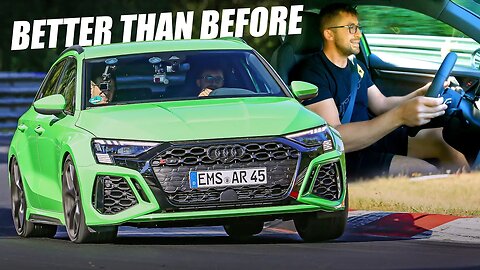 No More Audisteer?! New Audi RS3 (8Y) on the Nürburgring