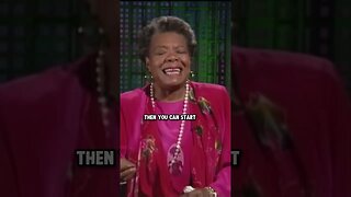 Maya Angelou wisdom for youths
