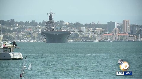 Three ships deploy from Naval Base San Diego