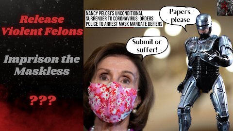 Dems Rollout Plans to Vaccinate Everyone on the Payroll & Pelosi Wants Mask Offenders Jailed!