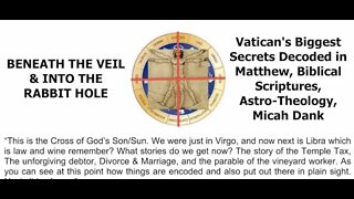 Vatican, Biggest Secrets Decoded, Bible Code, Astro-Theology, Micah Dank