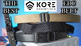Kore Essentials - Executive Protection Gun Belt - OFFICIAL REVIEW