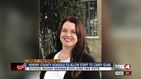 Hendry County Schools to allow staff to carry guns